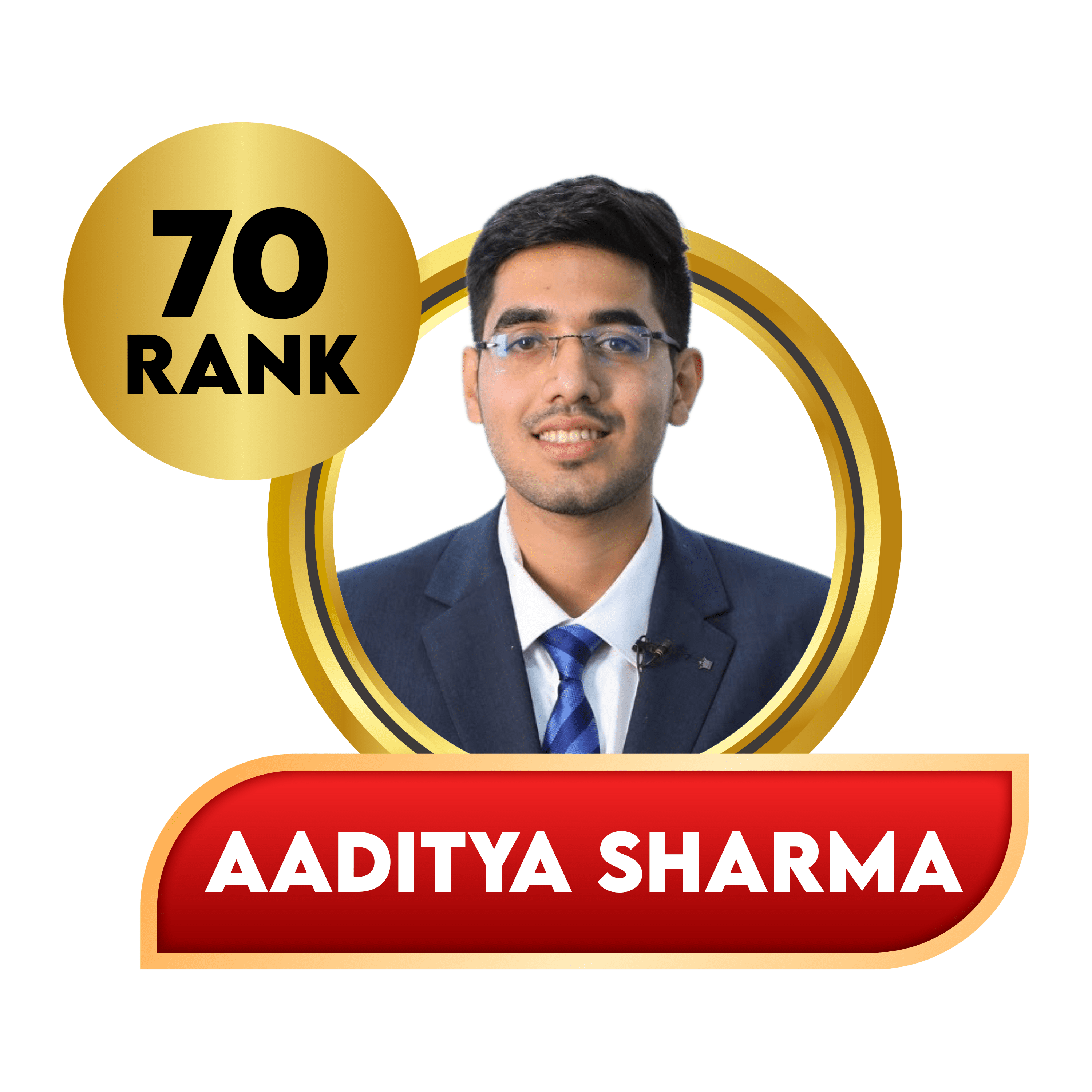 Aaditya Sharma CBL UPSC Student All India Rank 70